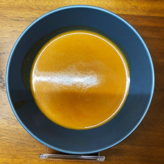 和風スープ渡り蟹