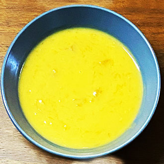 パンプキンスープ